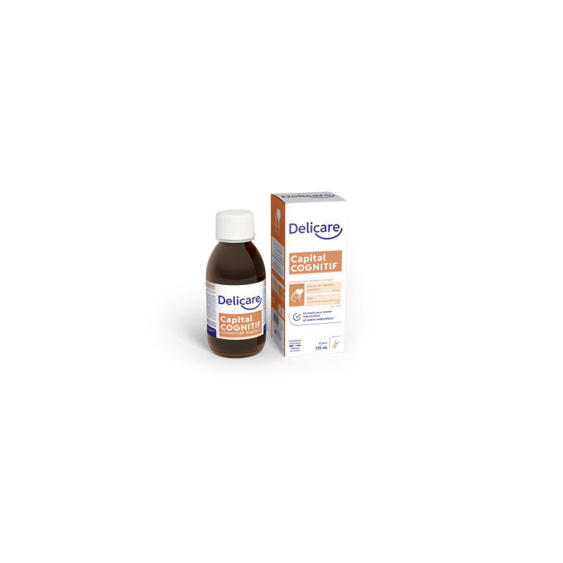 Delicare – Capital Cognitif solution buvable, 125 ml Delicare – Capital Cognitif solution buvable, 125 ml