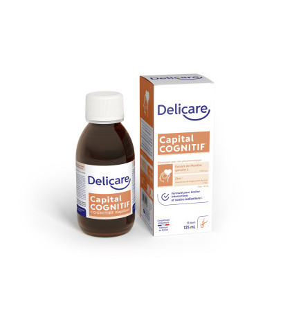 Delicare – Capital Cognitif solution buvable, 125 ml