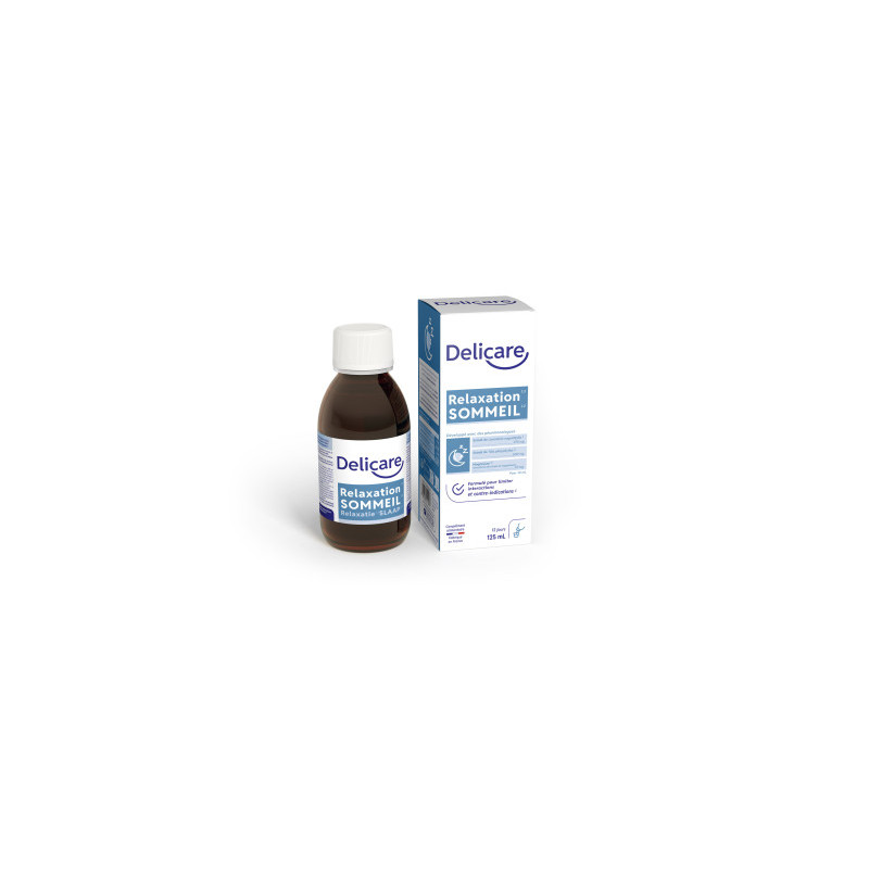 Delicare – Relaxation Sommeil solution buvable à diluer, 125 ml Delicare – Relaxation Sommeil solution buvable à diluer, 125 ml