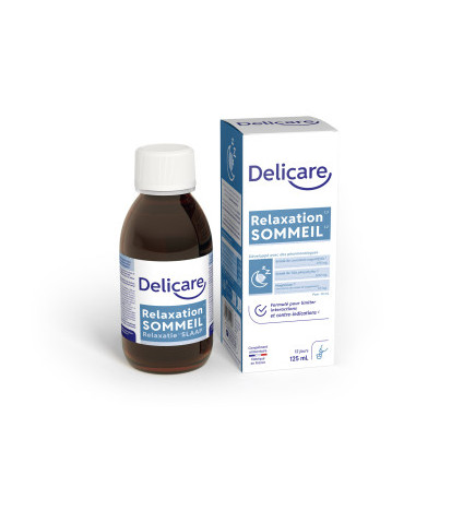 Delicare – Relaxation Sommeil solution buvable à diluer, 125 ml