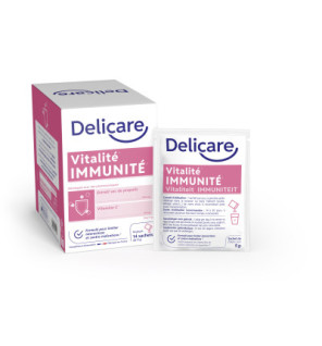 Delicare – Vitalité Immunité poudre soluble, 14 sachets de 5 g