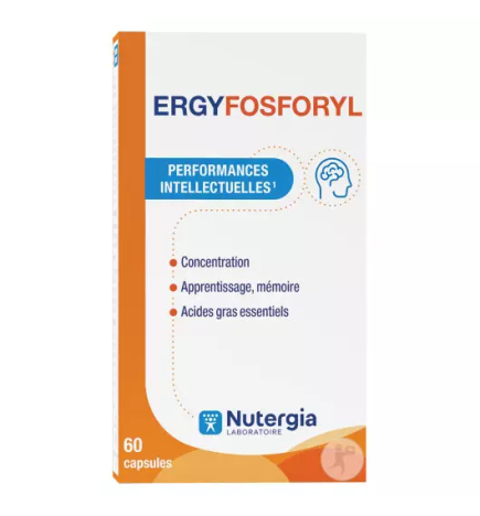 Nutergia – Ergyfosforyl capsules, 60 gélules