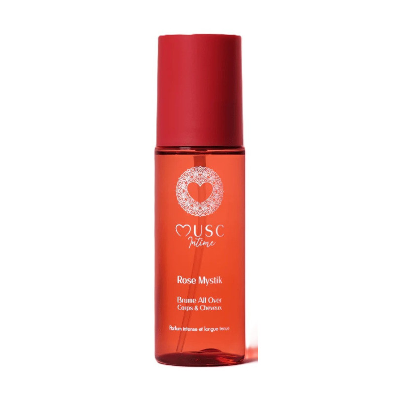 Musc Intime – Brume all over Rose Mystik corps et cheveux, 100 ml Musc Intime – Brume all over Rose Mystik corps et cheveux, 100 ml