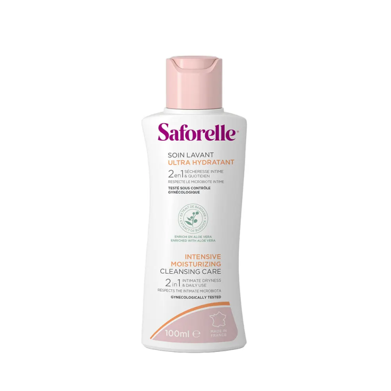Saforelle – Soin lavant ultra hydratant spécial sécheresse, 100 ml Saforelle – Soin lavant ultra hydratant spécial sécheresse, 100 ml