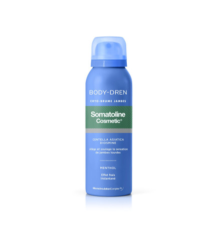Somatoline Cosmetic – Cryo Brume Jambes Body Dren effet frais instantané, 100 ml