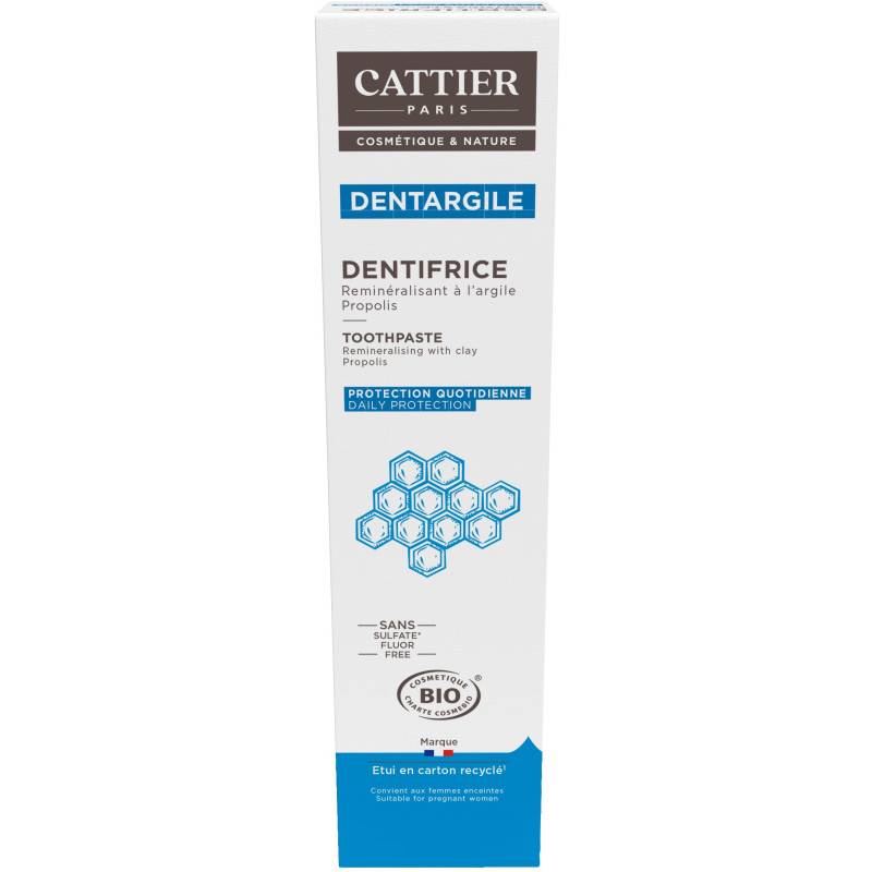Cattier – Dentargile propolis protection quotidienne, 75 ml Cattier – Dentargile propolis protection quotidienne, 75 ml