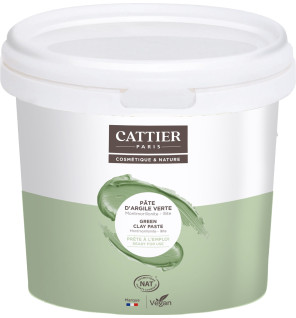 Cattier – Argile verte prête à l’emploi, 1350g