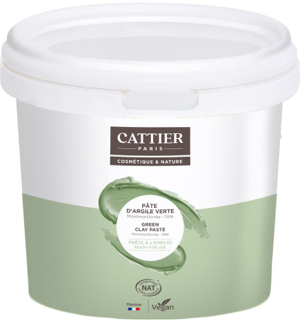 Cattier – Argile verte prête à l’emploi, 1350g