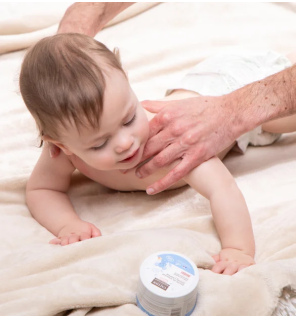 Cattier – Baume de massage tendre caresse bébé, 100 g