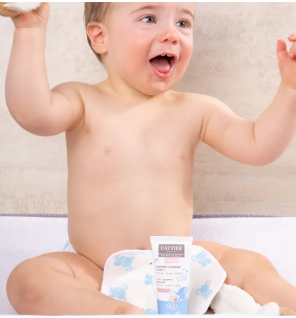 Cattier – Crème de change 3 en 1 bébé, 75 ml