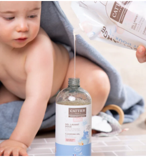 Cattier – Gel lavant doux bébé bio, 500 ml