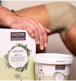 Cattier – Argile verte surfine vrac, 750 g