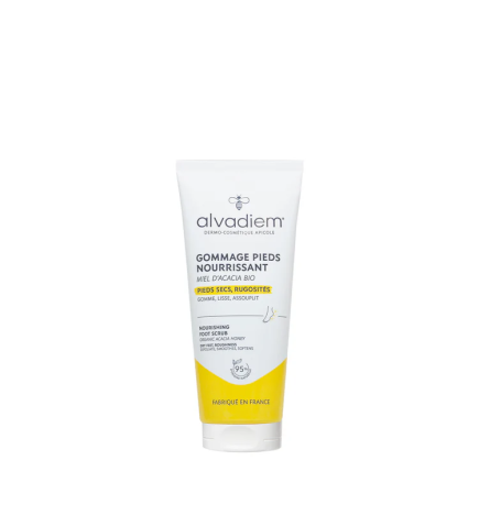 Alvadiem – Gommage pieds nourrissant, 150 ml