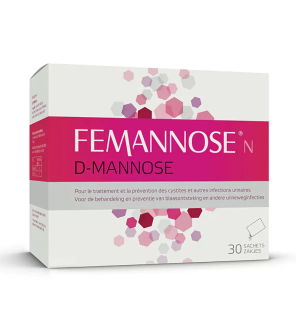 Femannose – Complément alimentaire à base de D-mannose, 30 sachets