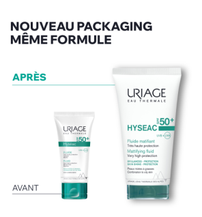 Uriage – Hyséac Fluide Matifiant SPF50+, 50 ml