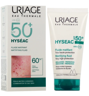 Uriage – Hyséac Fluide Matifiant SPF50+, 50 ml
