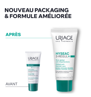 Uriage – Hyséac 3-Regul Soin Global Anti-Imperfections, 40 ml