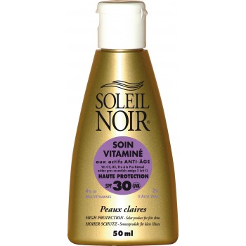 Soleil Noir Soin Vitamine Spf 30 - 50 ml