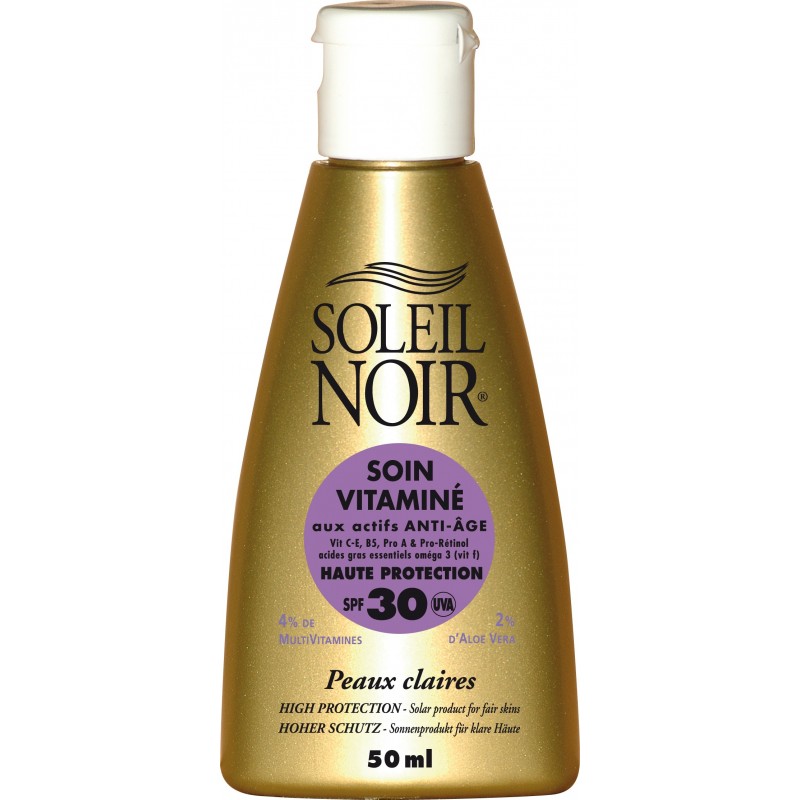 Soleil Noir Soin Vitamine Spf 30 - 50 ml