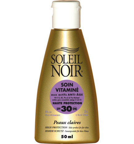 Soleil Noir Soin Vitamine Spf 30 - 50 ml