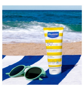 Mustela – Lait solaire très haute protection bébé enfant famille SPF50+, 100 ml