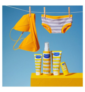 Mustela – Lait solaire très haute protection bébé enfant famille SPF50+, 100 ml
