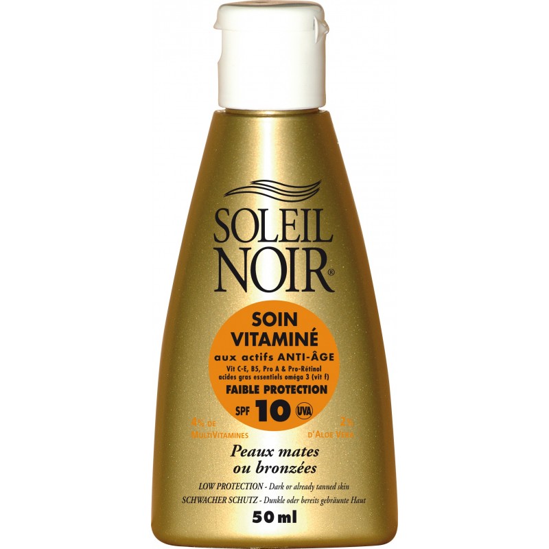 Soleil Noir Soin Vitamine Spf 10 - 50 ml