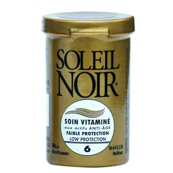 Soleil Noir Soin Vitaminé Indice 6 - 20 ml