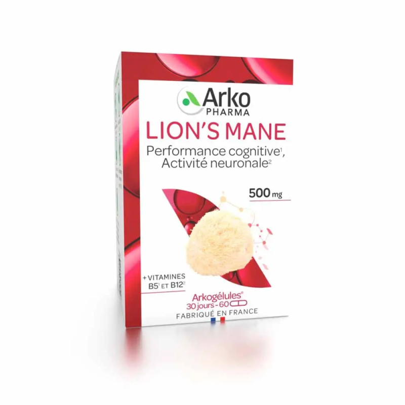 Arkopharma – Arkogélules Lion’s Mane, 60 gélules