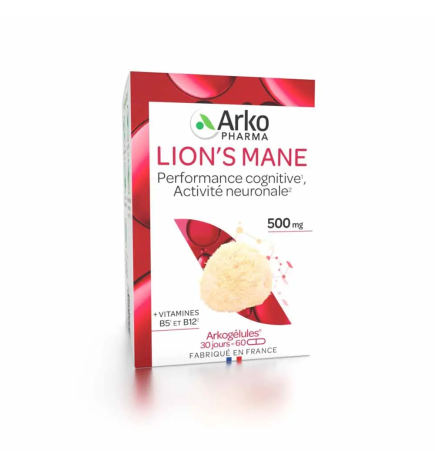 Arkopharma – Arkogélules Lion’s Mane, 60 gélules