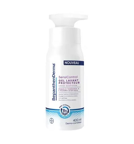 Bepanthen – Derma SensiControl gel lavant protecteur, 400 ml