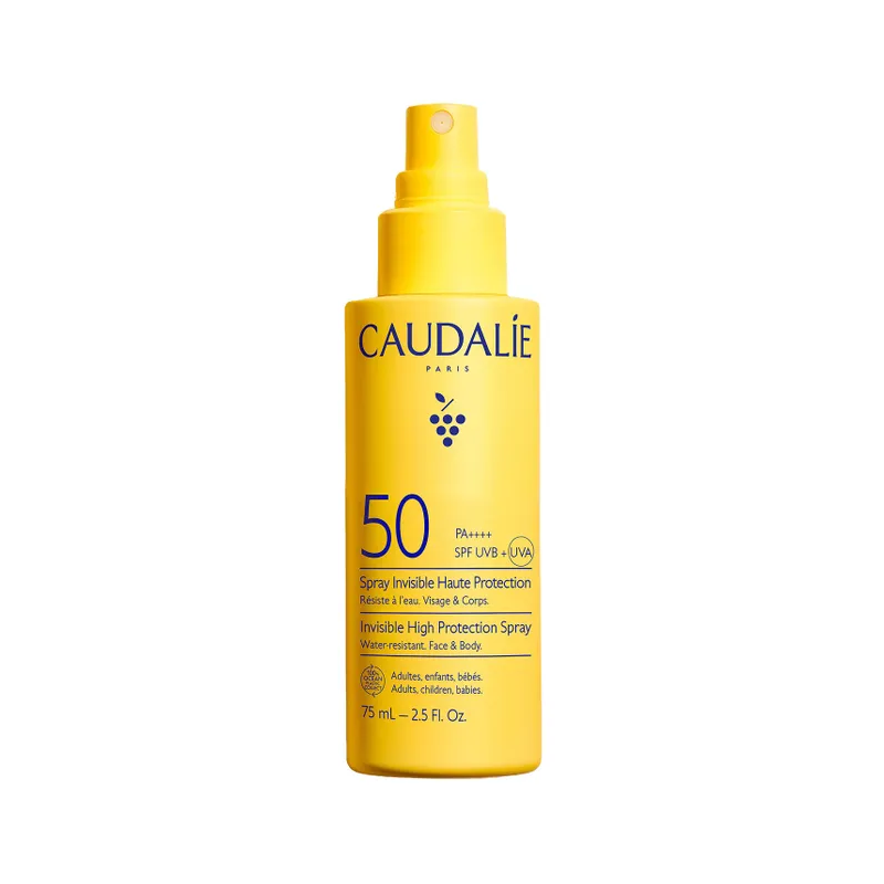 Caudalie – Vinosun Protect spray solaire invisible SPF50+, 75 ml