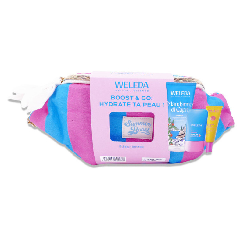 Weleda – Summer Boost Go hydrate ta peau, 1 banane offerte Weleda – Summer Boost Go hydrate ta peau, 1 banane offerte