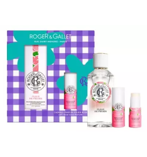 Roger & Gallet – Fleur de Figuier coffret eau parfumée bienfaisante 100 ml + parfum solide 5 g
