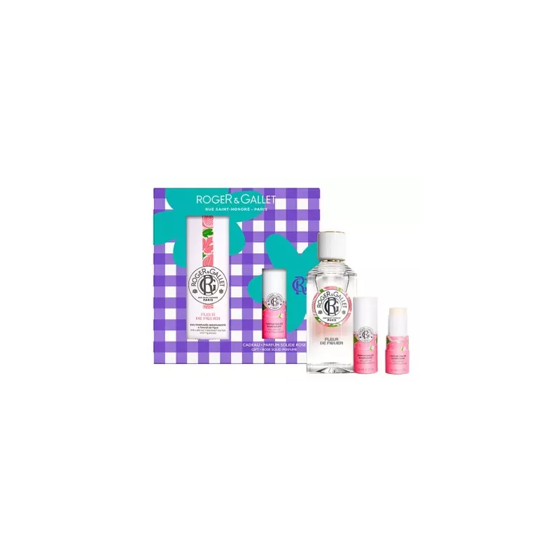 Roger & Gallet – Fleur de Figuier coffret eau parfumée bienfaisante 100 ml + parfum solide 5 g Roger & Gallet – Fleur de Figuier coffret eau parfumée bienfaisante 100 ml + parfum solide 5 g