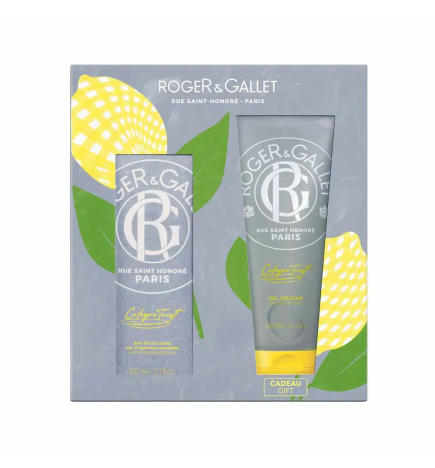 Roger & Gallet – Cologne Twist Coffret Fête des Pères, gel douche 300 ml