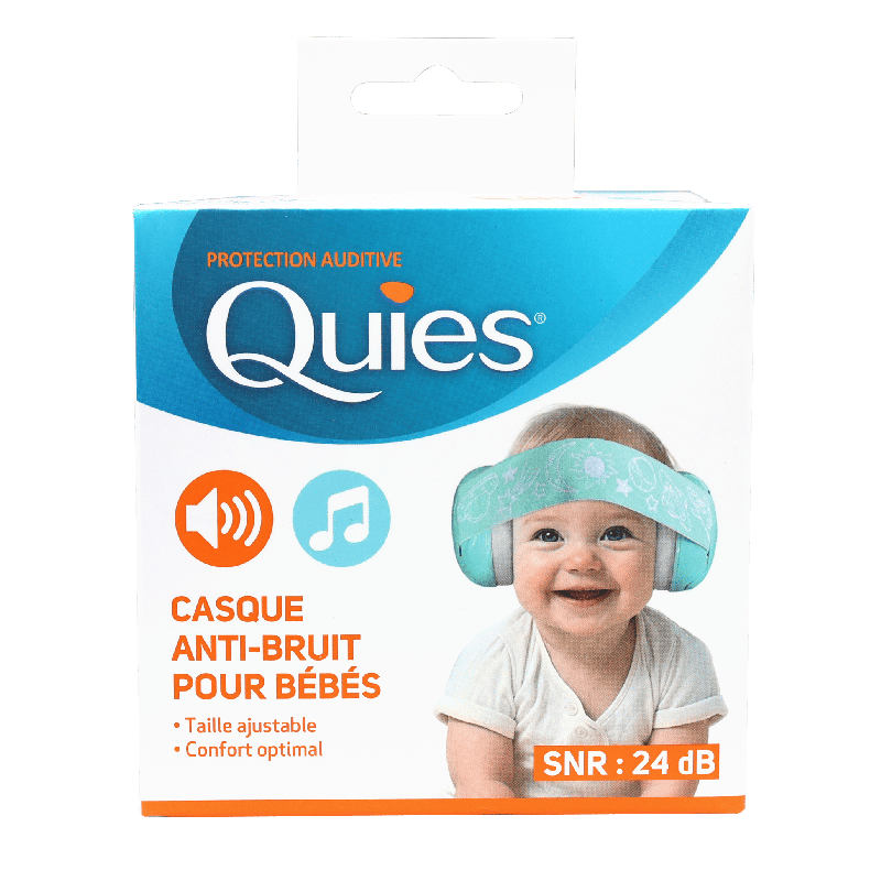 Quies – Casque anti-bruit pour bébés Quies – Casque anti-bruit pour bébés