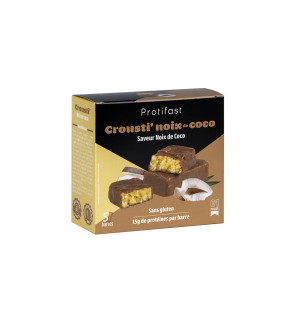 Protifast – Barre protéinée noix de coco chocolat, x5