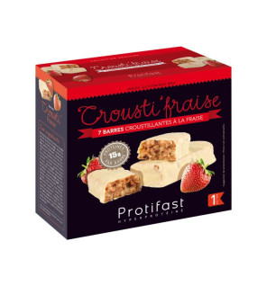 Protifast – Barres crousti fraise, x5