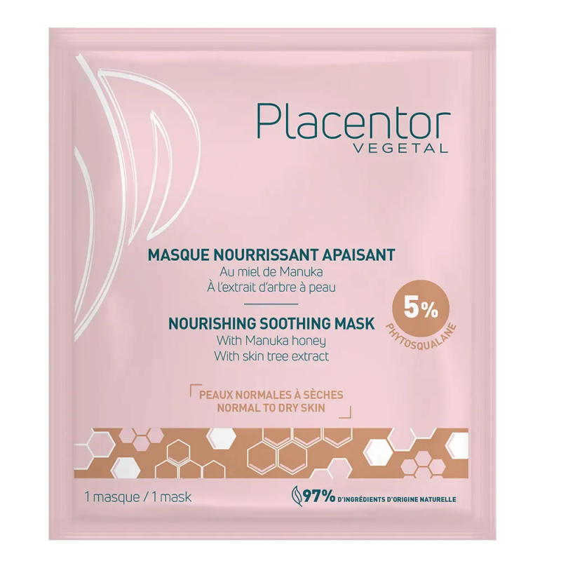 Placentor Végétal – Masque nourrissant apaisant, 25 g Placentor Végétal – Masque nourrissant apaisant, 25 g