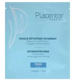 Placentor Végétal – Masque visage détoxifiant oxygénant, 20 ml