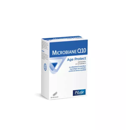 PiLeJe – Microbiane Q10 Age Protect, 30 gélules