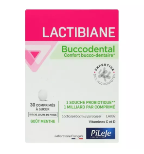 PiLeJe – Lactibiane Buccodental, 30 comprimés