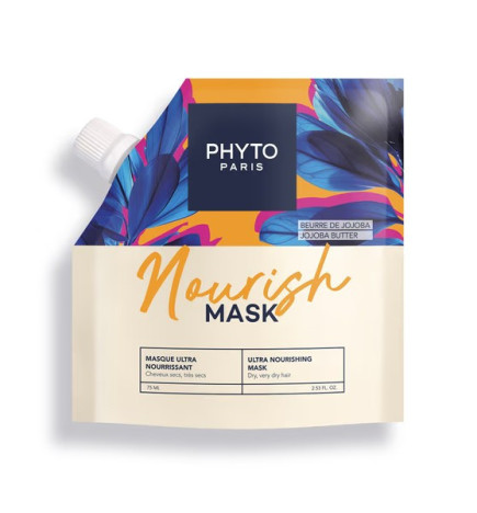 Phyto – Nutrition Mini Masque Nourrissant Cheveux Secs, 75 ml