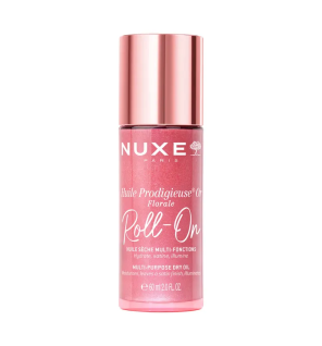 Nuxe – Huile Prodigieuse Or Florale Roll-On huile sèche multi-fonctions visage, corps et cheveux, 60 ml