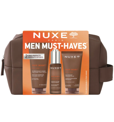 Nuxe – Men Routine Soin coffret soins homme, 3 produits