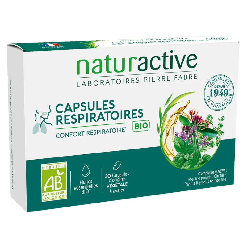 Naturactive – GAE Aux Essences, 45 capsules Naturactive – GAE Aux Essences, 45 capsules