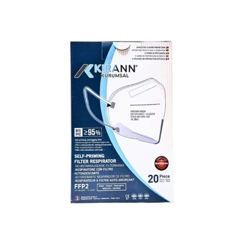 L2N Trading – Masques chirurgicaux FFP2 blancs, 20 masques L2N Trading – Masques chirurgicaux FFP2 blancs, 20 masques