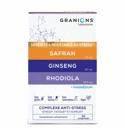 Granions – Anti-stress, 30 comprimés