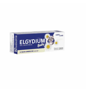 Elgydium – Dentifrice Bébé Bio 6 mois+, 30 ml